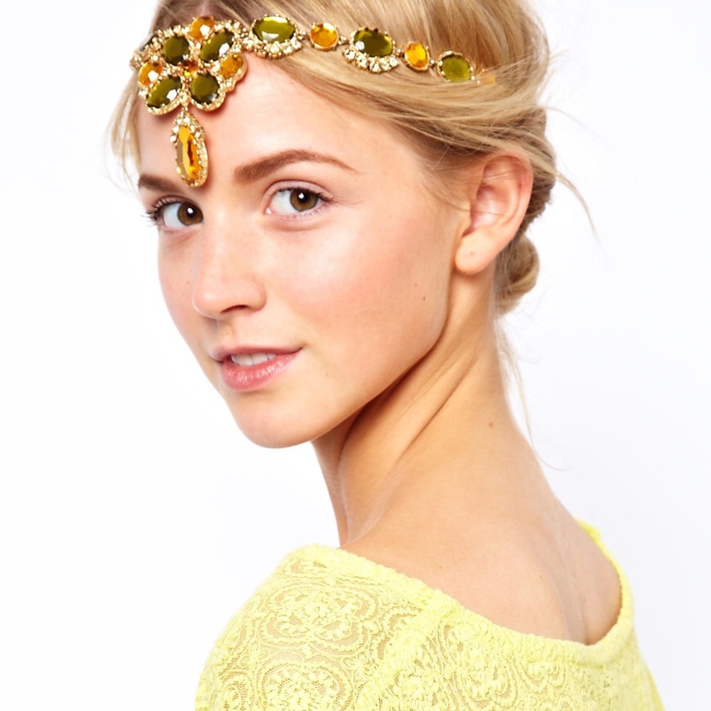 ASOS Ornate Jeweled Headband
